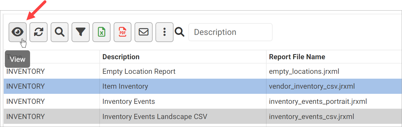 Reports List – Da Vinci Unified