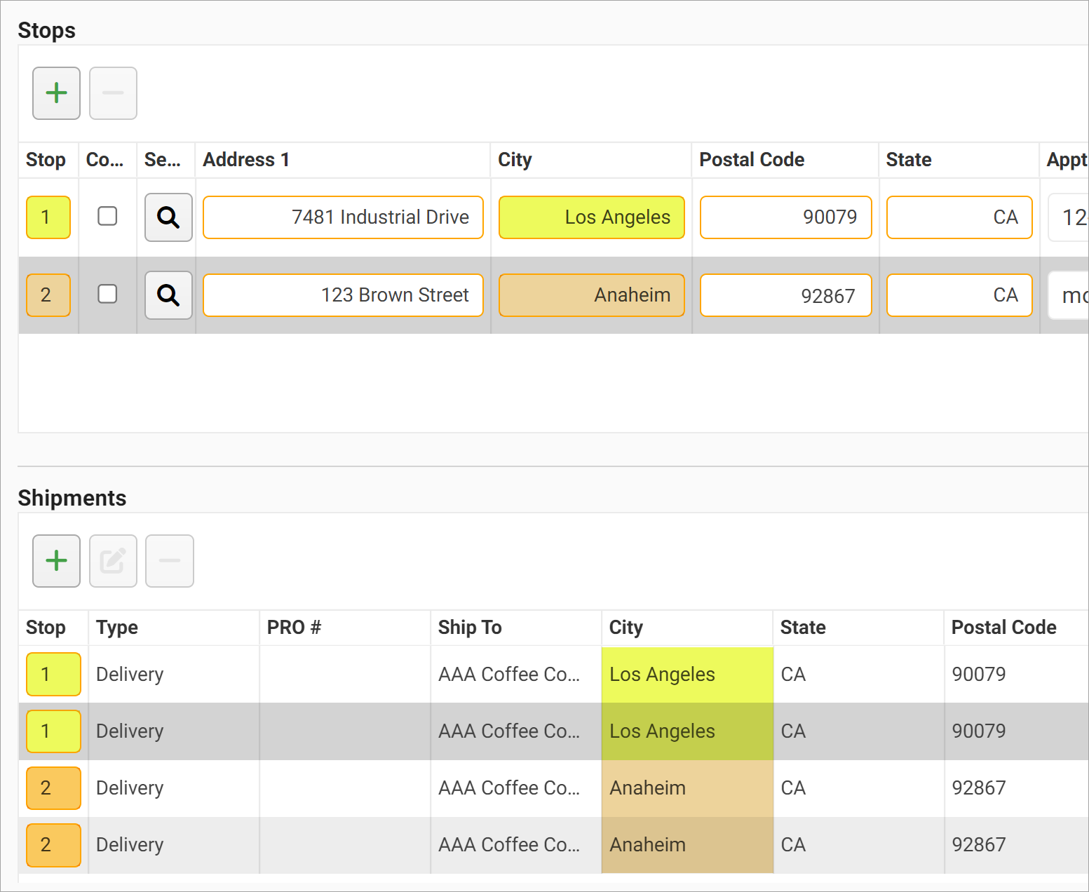 Configure A Multi Stop Load Da Vinci Unified