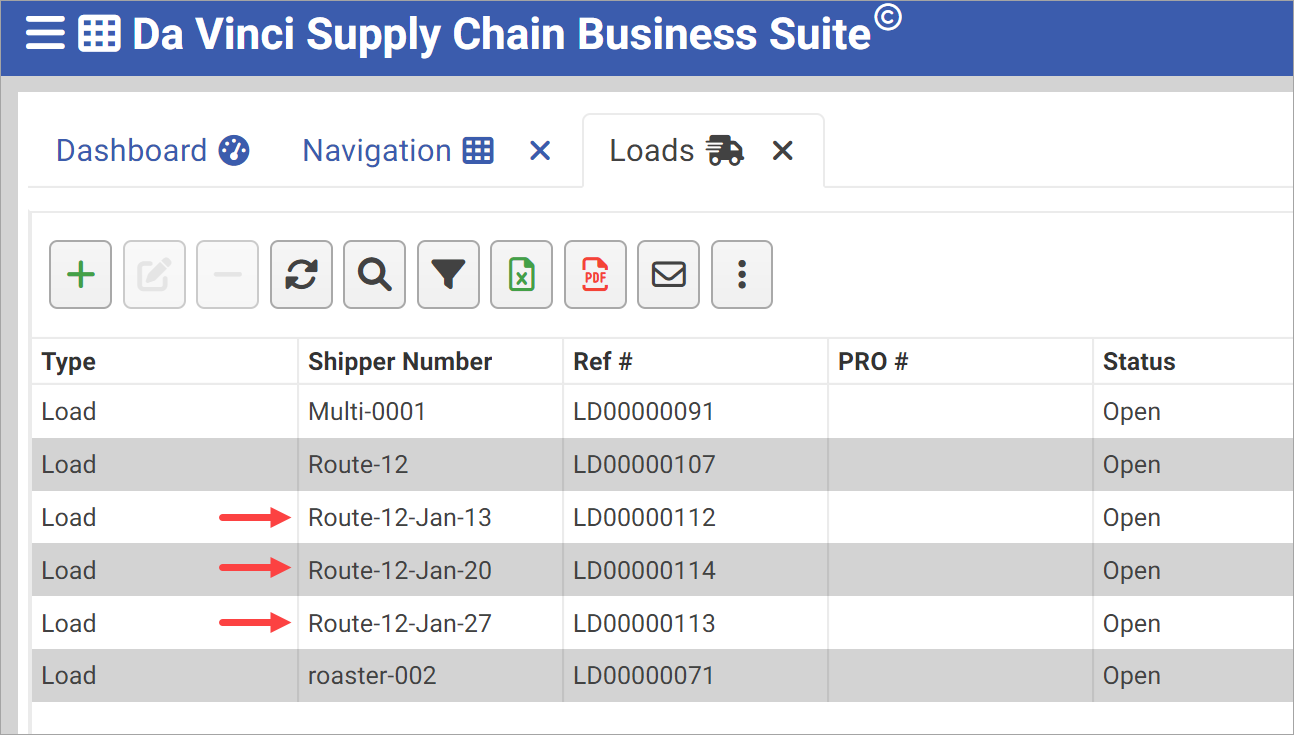 Configure a Multi-Stop Route – Da Vinci Unified